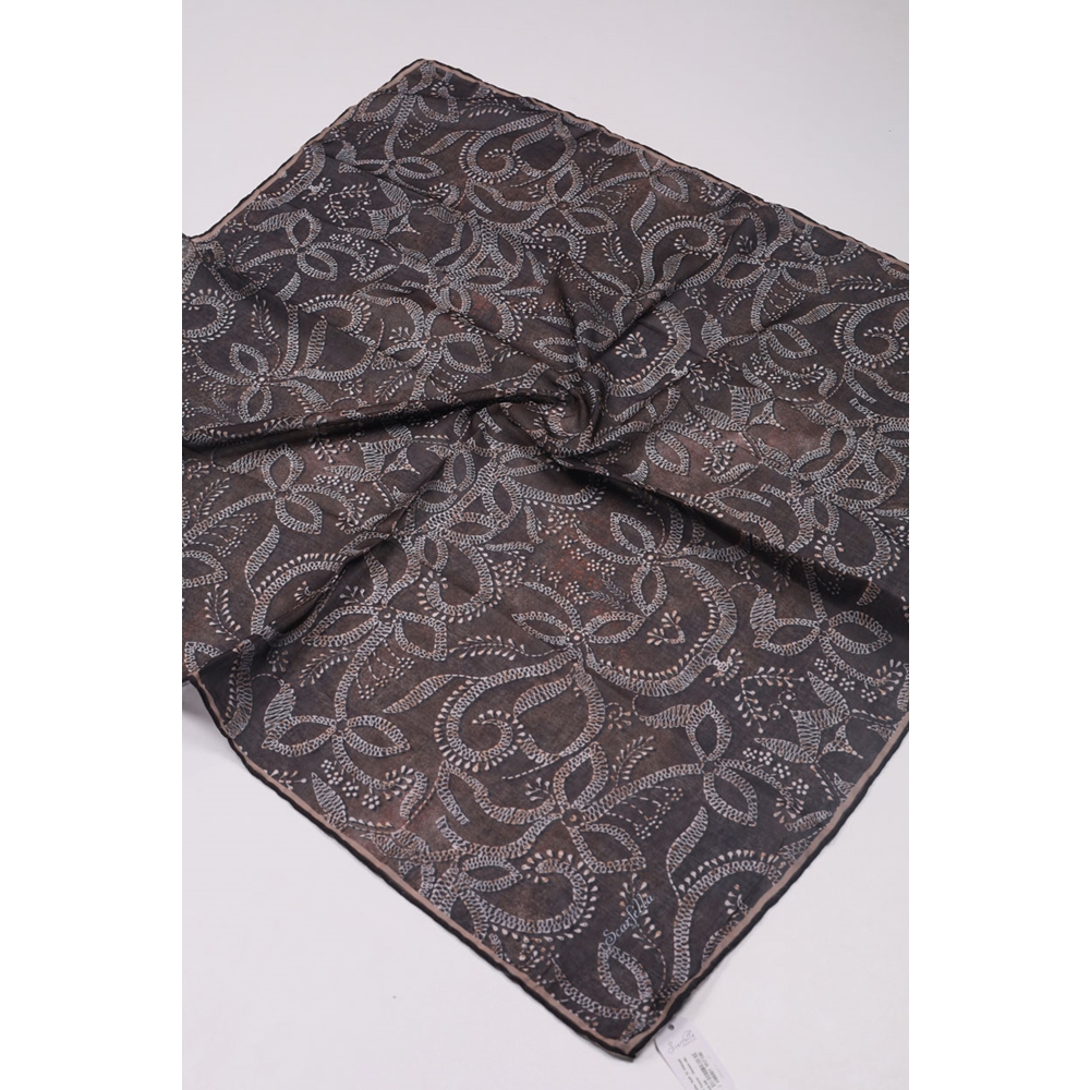 Scarfella Soft El Dikişli Eylül Eşarp - Desen-40