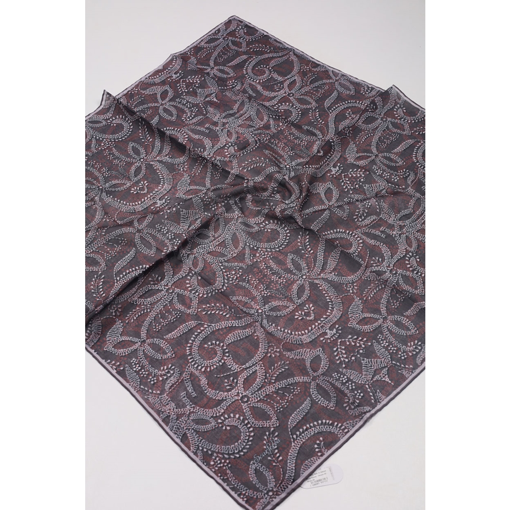 Scarfella Soft El Dikişli Eylül Eşarp - Desen-40