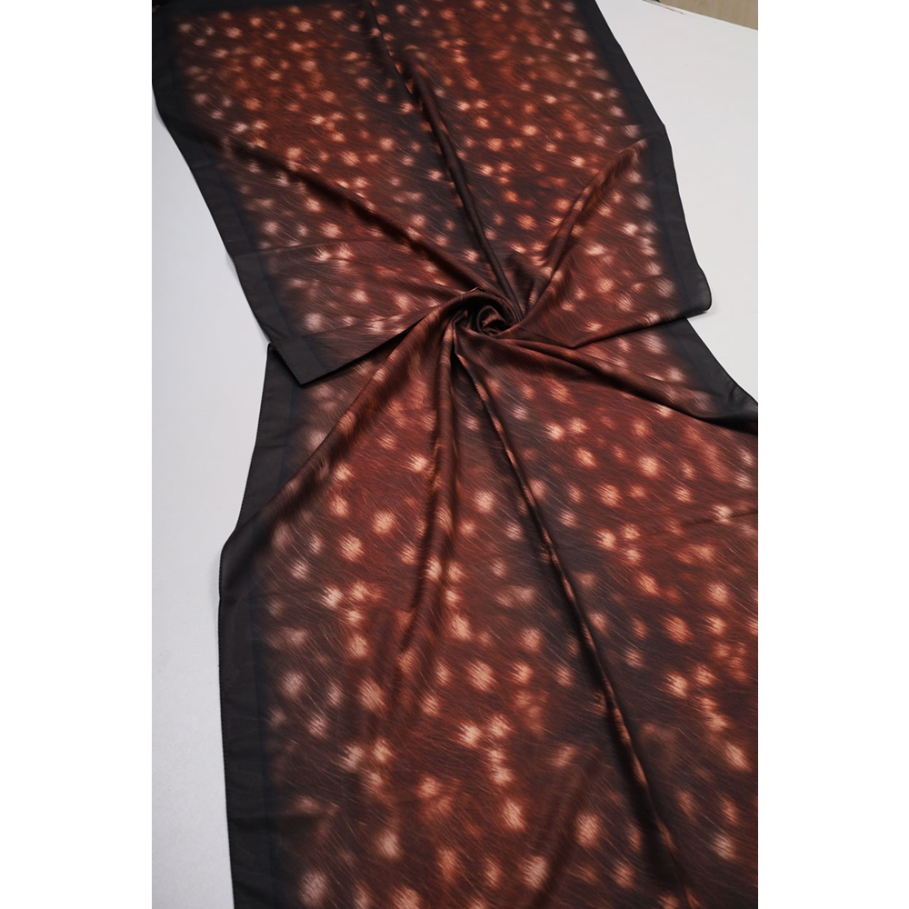 Scarfella Desenli Silk Licra Şal - Desen-13