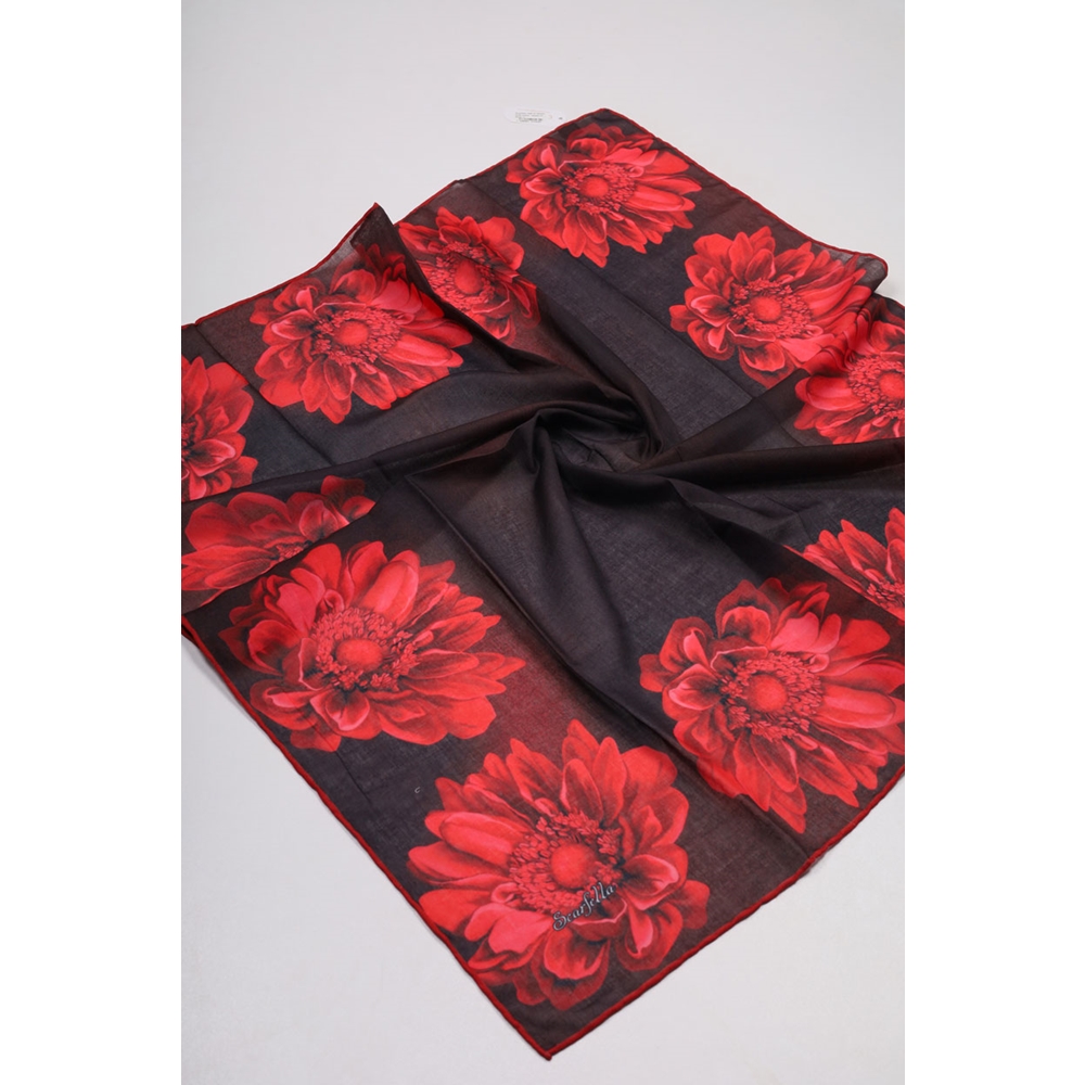 Scarfella Soft El Dikişli Eylül Eşarp - Desen-51
