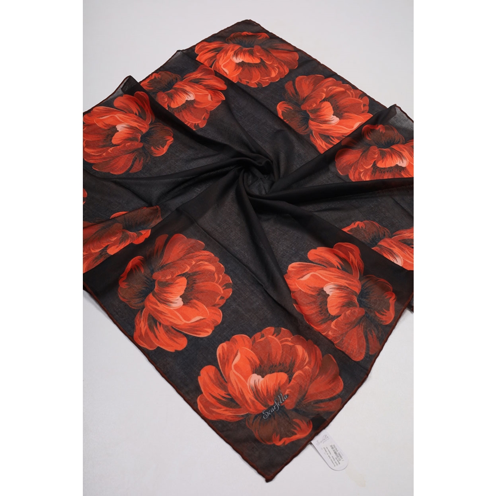 Scarfella Soft El Dikişli Eylül Eşarp - Desen-55