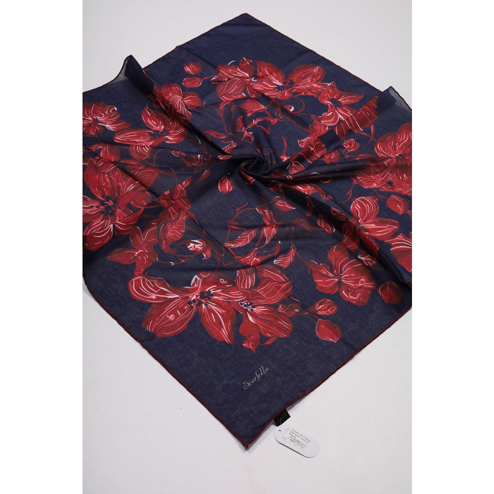 Scarfella Soft El Dikişli Eylül Eşarp - Desen-62