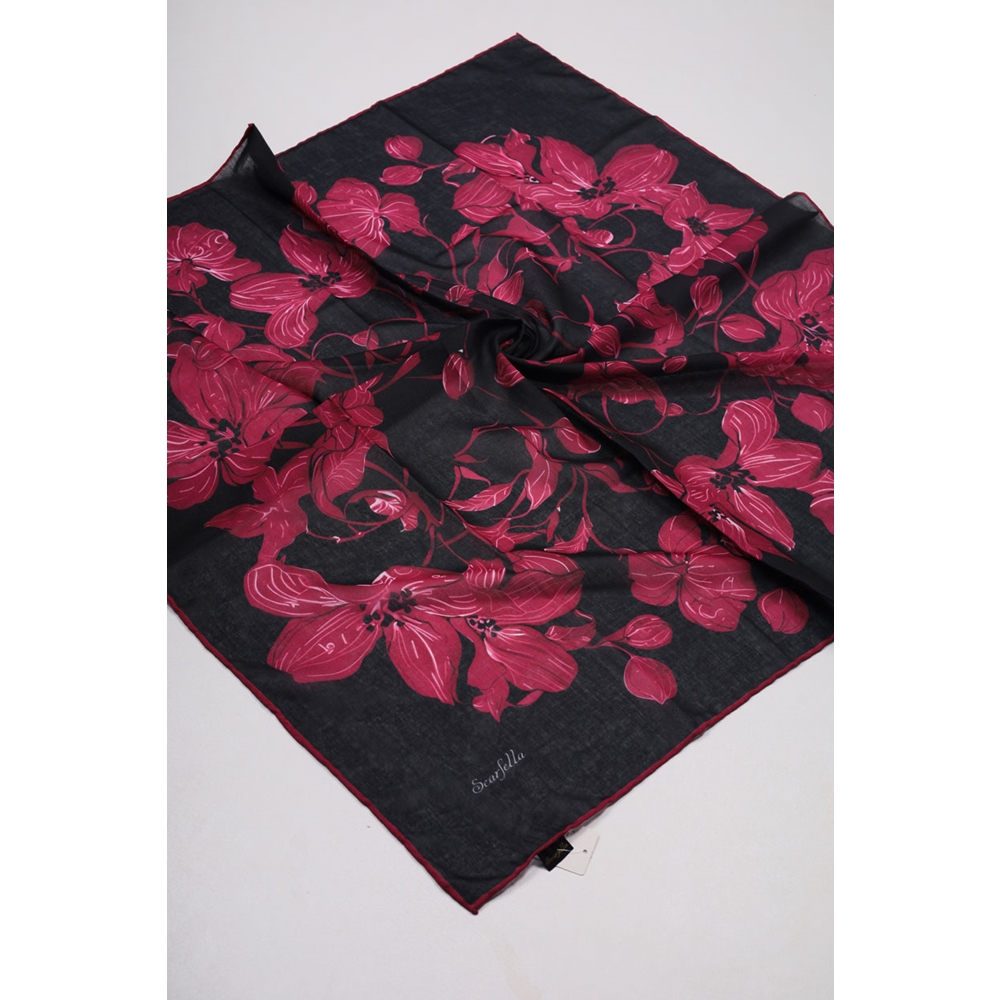 Scarfella Soft El Dikişli Eylül Eşarp - Desen-62