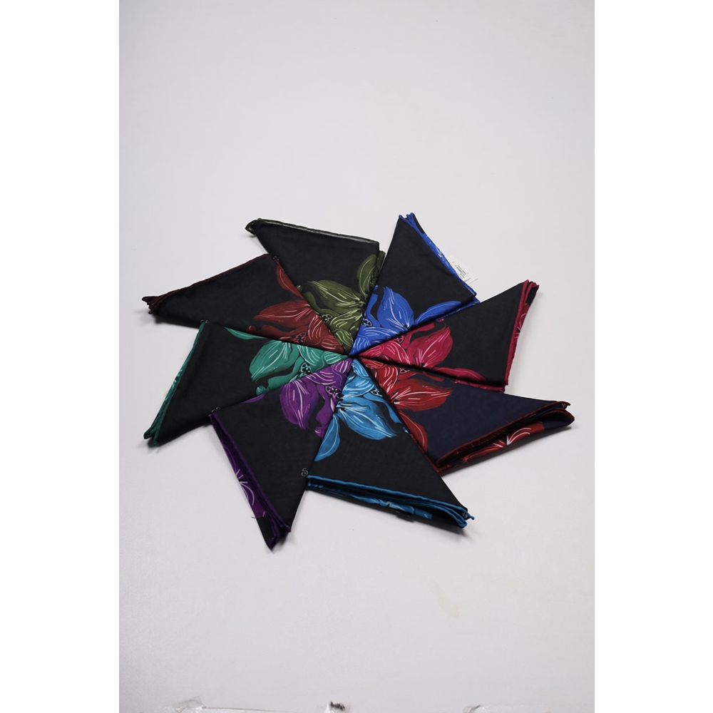 Scarfella Soft El Dikişli Eylül Eşarp - Desen-62