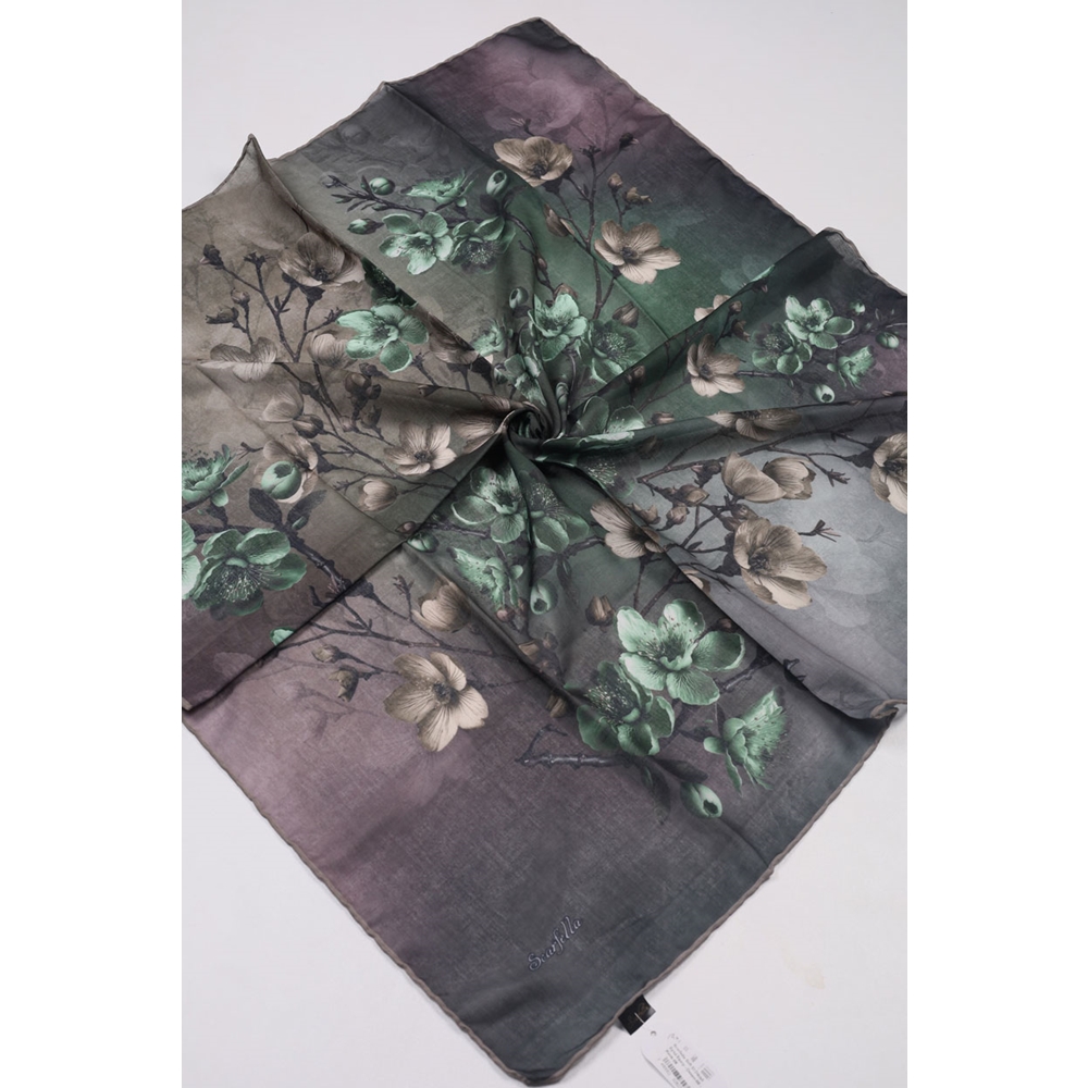 Scarfella Soft El Dikişli Eylül Eşarp - Desen-68