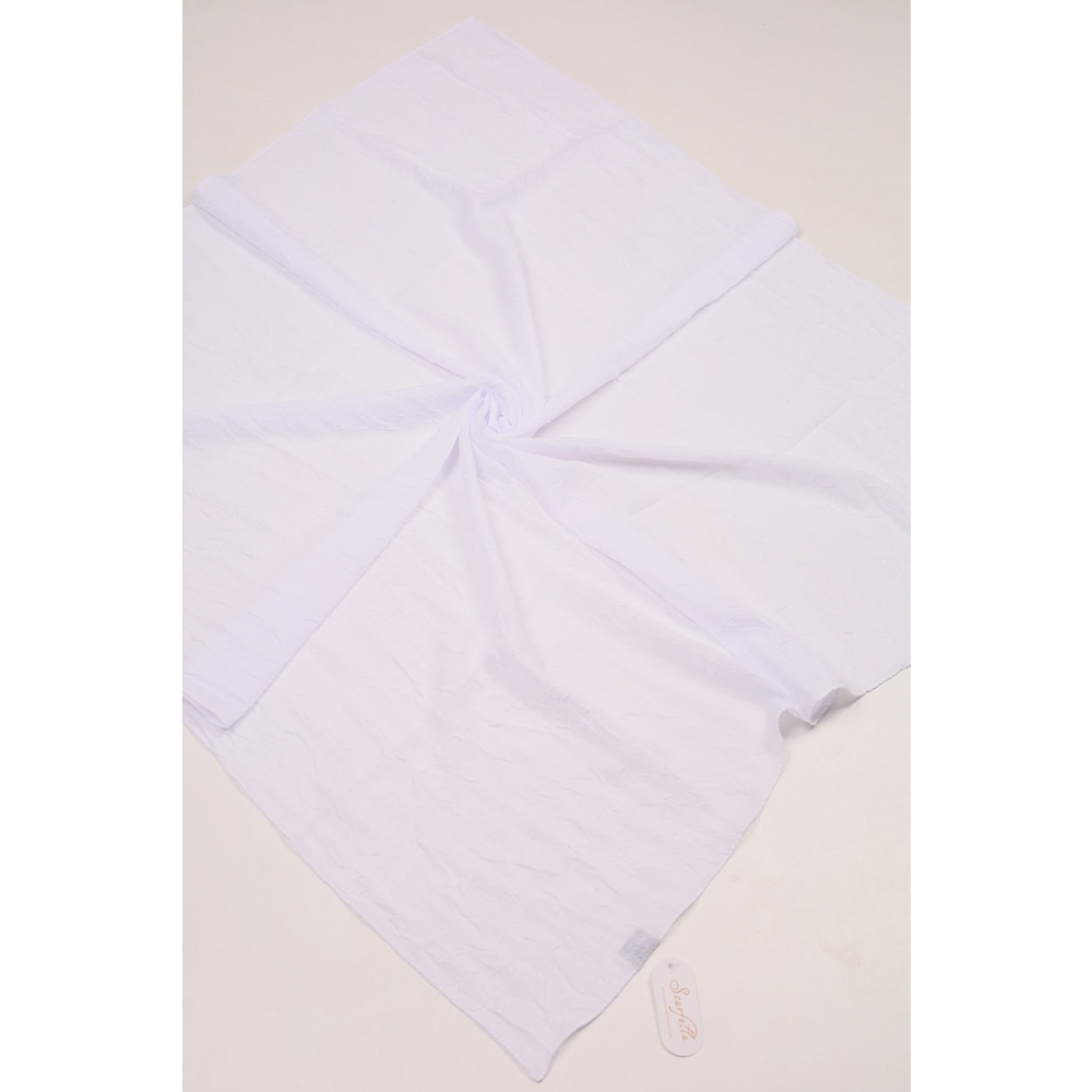 Scarfella Düz Renk Bambu Kraş Eşarp - Renk-01