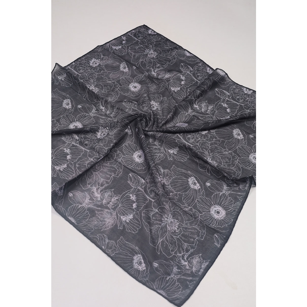 Scarfella Soft El Dikişli Eylül Eşarp - Desen-75