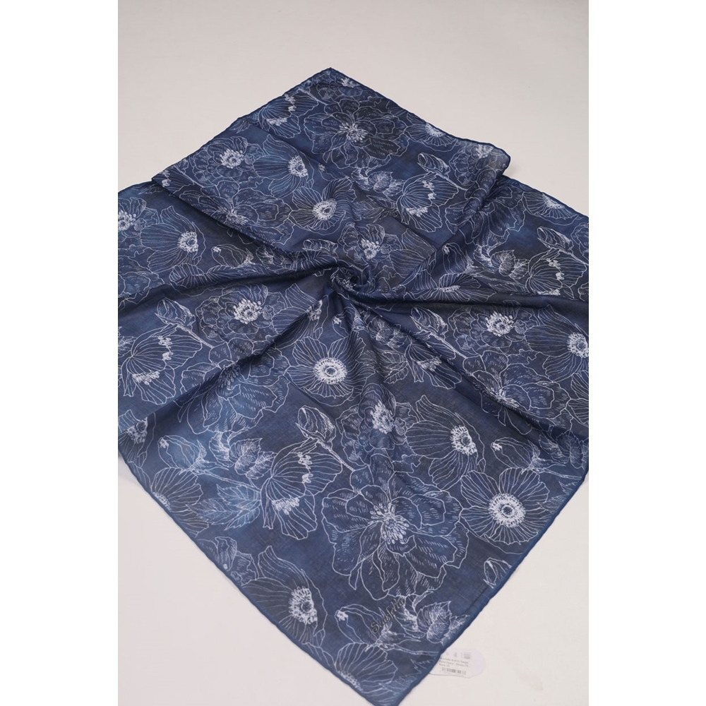 Scarfella Soft El Dikişli Eylül Eşarp - Desen-75