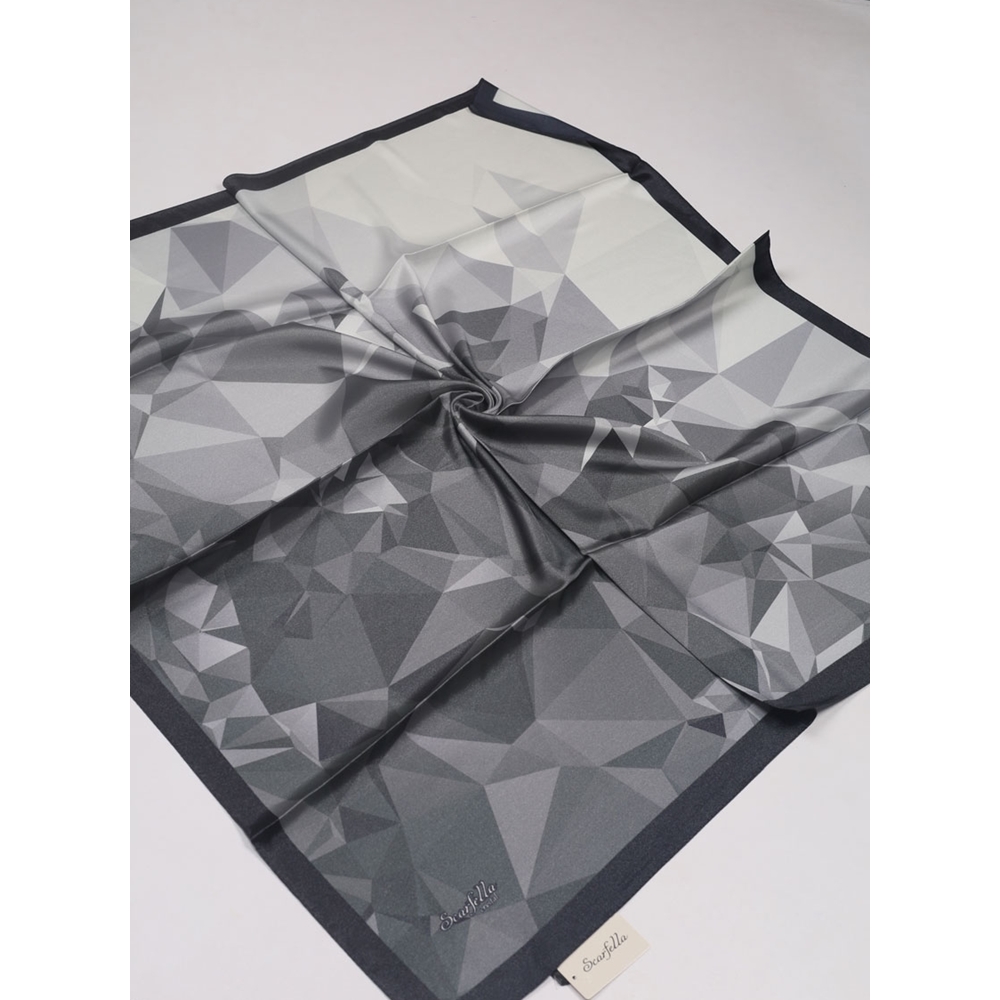 Scarfella Hybrid Desenli Kristal Eşarp - Desen-10