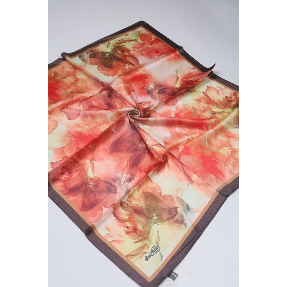 Scarfella Hybrid Desenli Kristal Eşarp - Desen-12