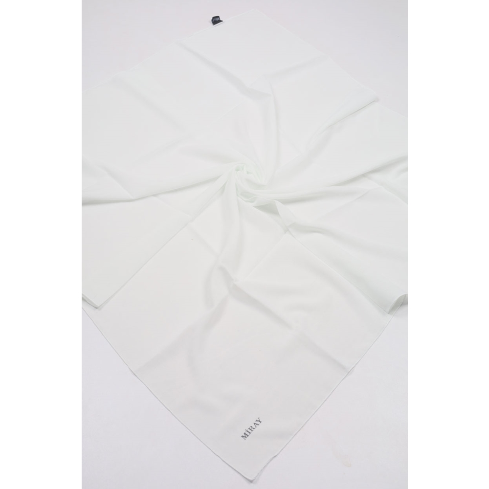 Miray Romeo Eşarp - Desen-01 - Beyaz