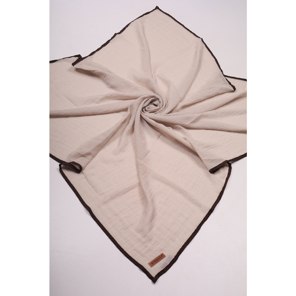Mismara Müslin Biyeli Eşarp - Desen-02 - Renk-45