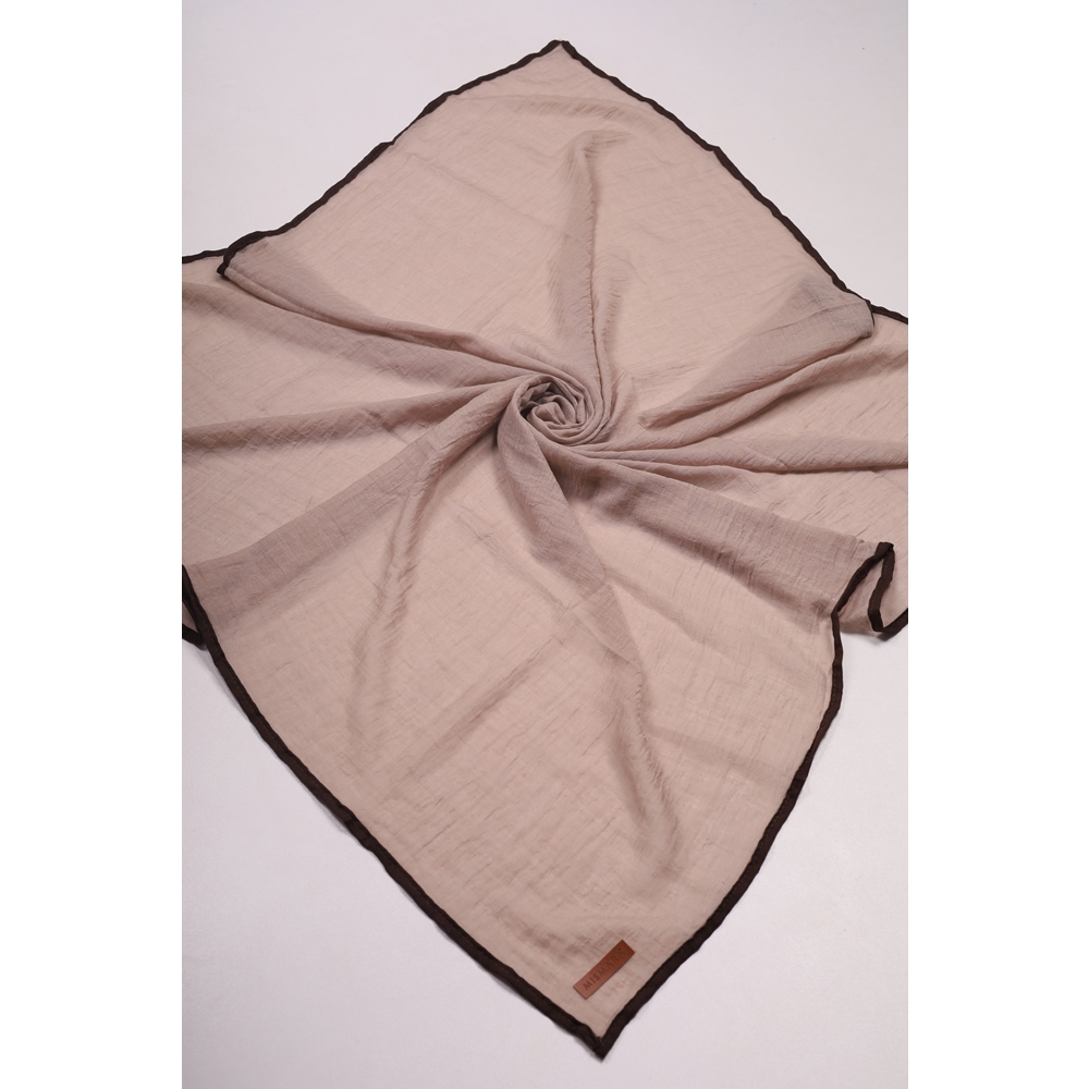 Mismara Müslin Biyeli Eşarp - Desen-02 - Renk-45