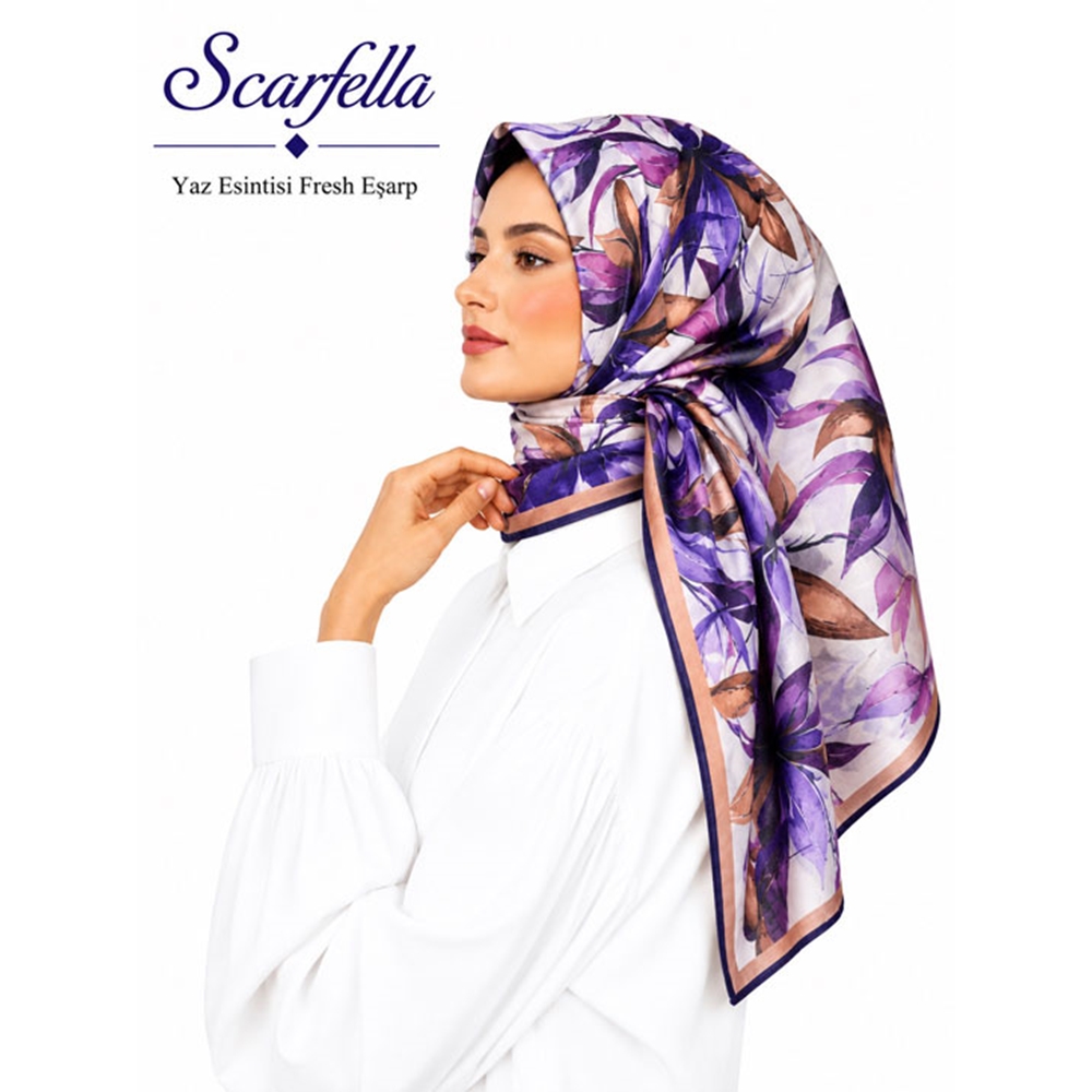 Scarfella Yaz Esintisi Fresh Eşarp - Desen-97