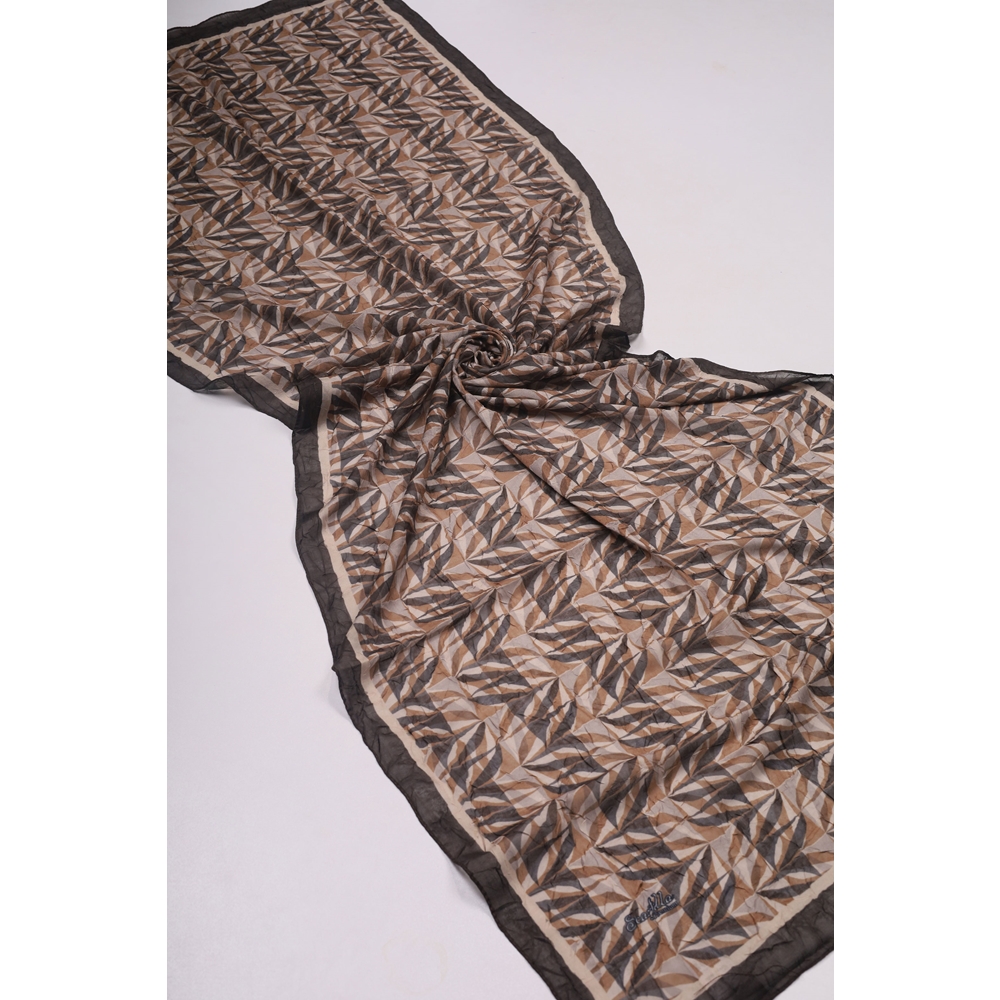 Scarfella Desenli Premium Bambu Kraş Şal - Desen-01