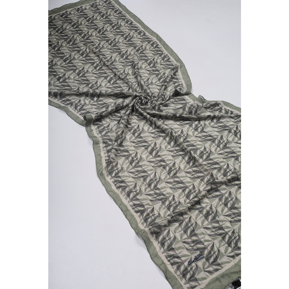 Scarfella Desenli Premium Bambu Kraş Şal - Desen-01