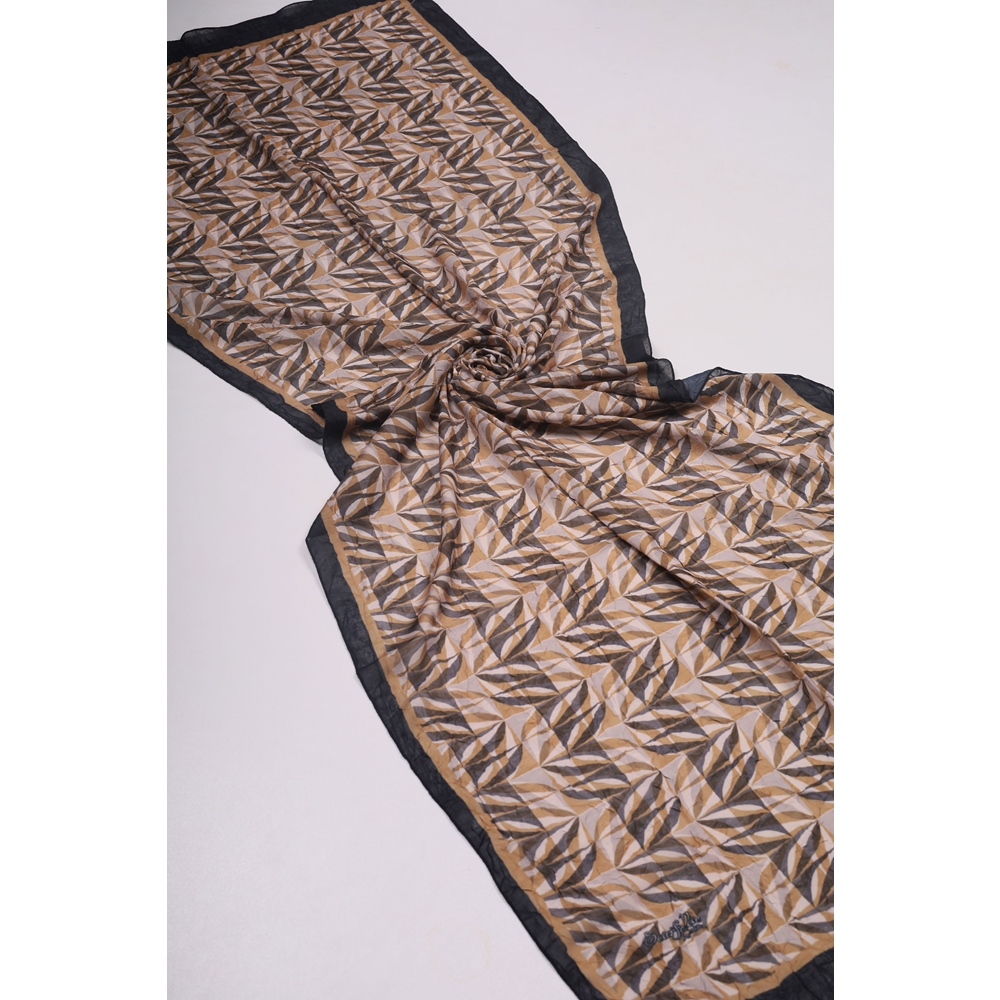 Scarfella Desenli Premium Bambu Kraş Şal - Desen-01