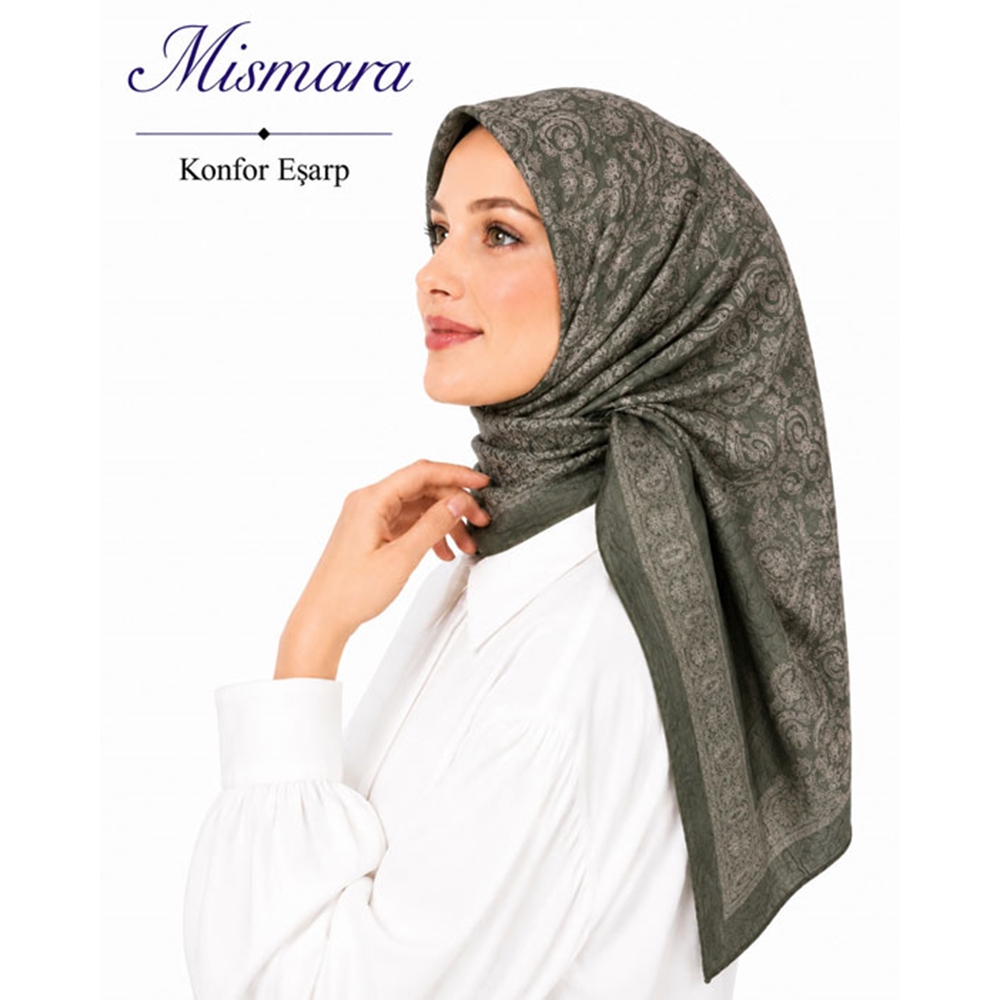 Mismara Desenli Konfor Eşarp - Desen-12