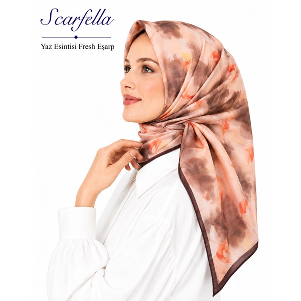 Scarfella Yaz Esintisi Fresh Eşarp - Desen-107