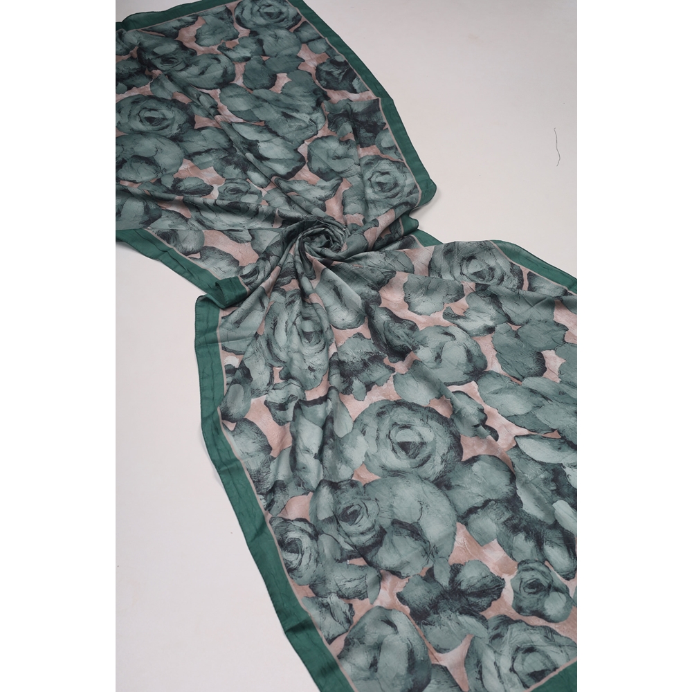 Scarfella Desenli Bambu Kraş Şal - Desen-12