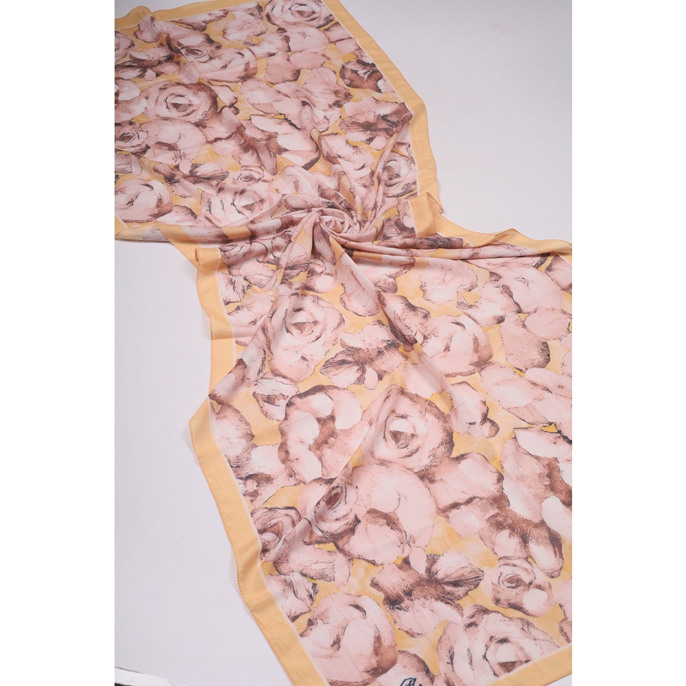 Scarfella Desenli Bambu Kraş Şal - Desen-12