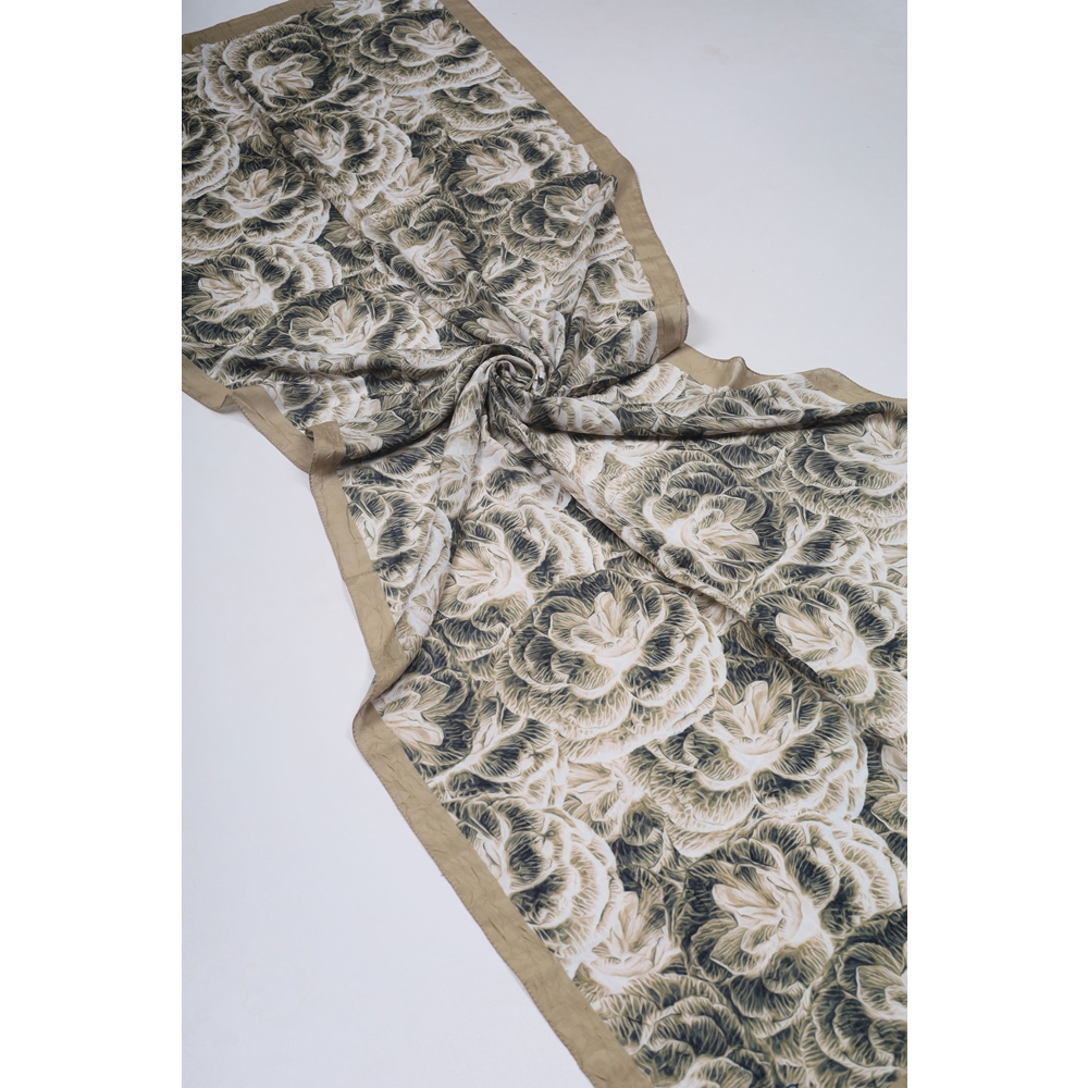 Scarfella Desenli Bambu Kraş Şal - Desen-15