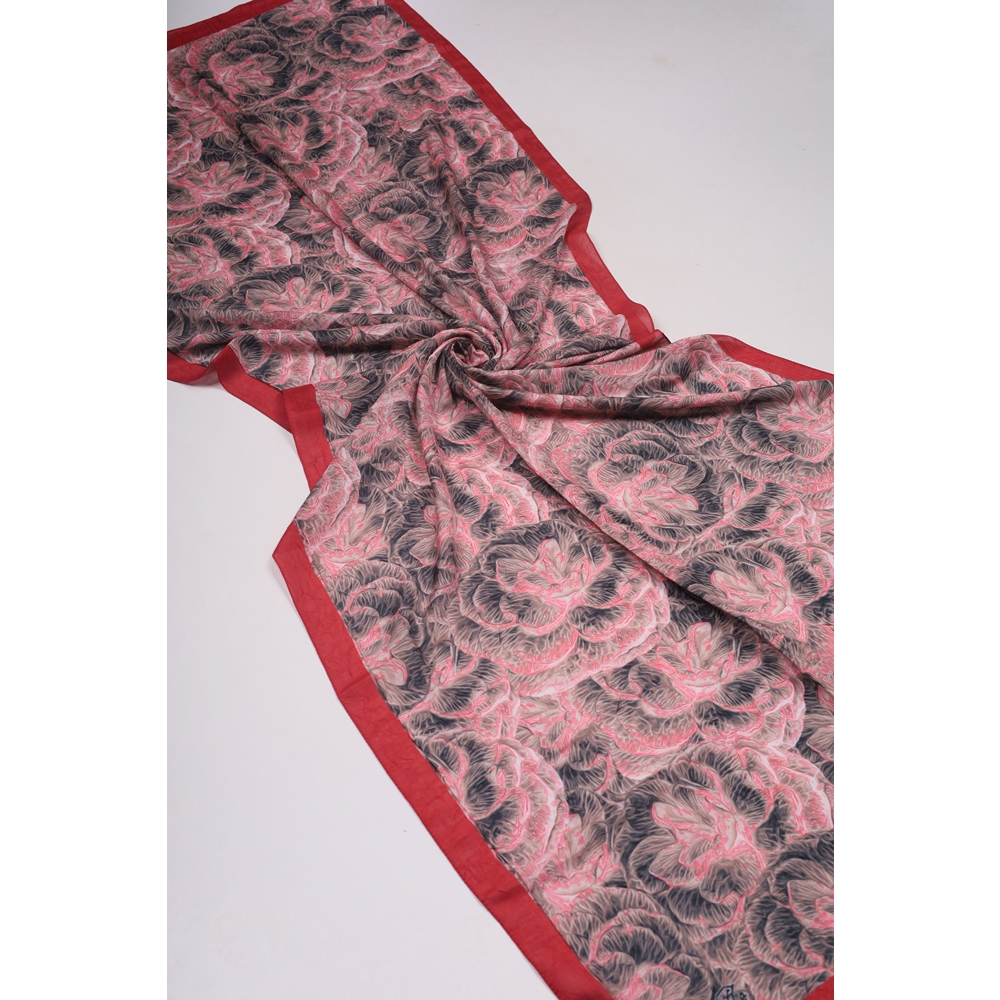Scarfella Desenli Bambu Kraş Şal - Desen-15