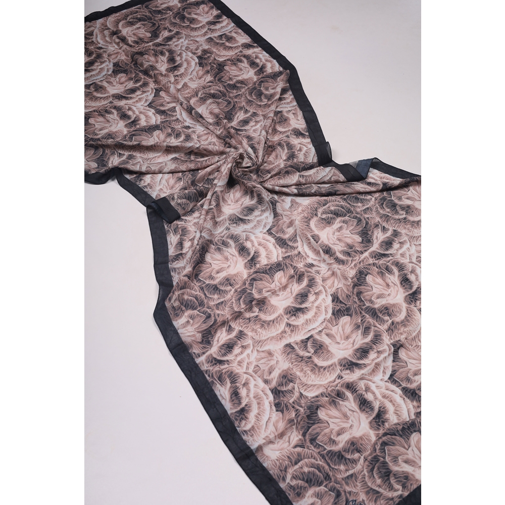 Scarfella Desenli Bambu Kraş Şal - Desen-15
