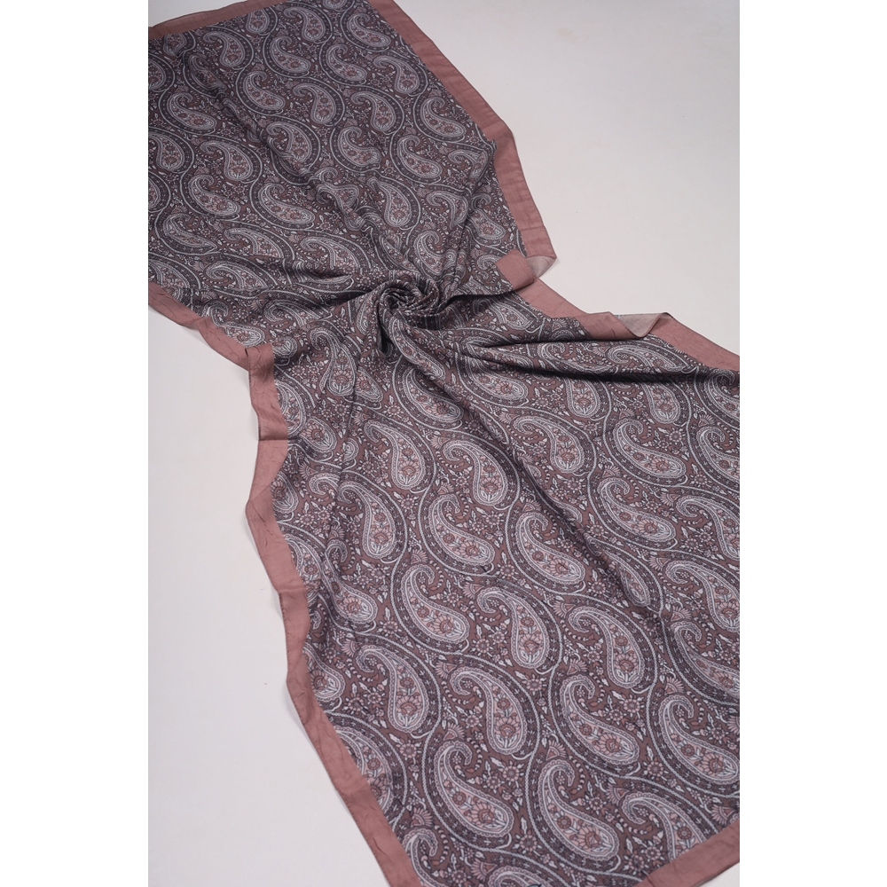 Scarfella Desenli Bambu Kraş Şal - Desen-16