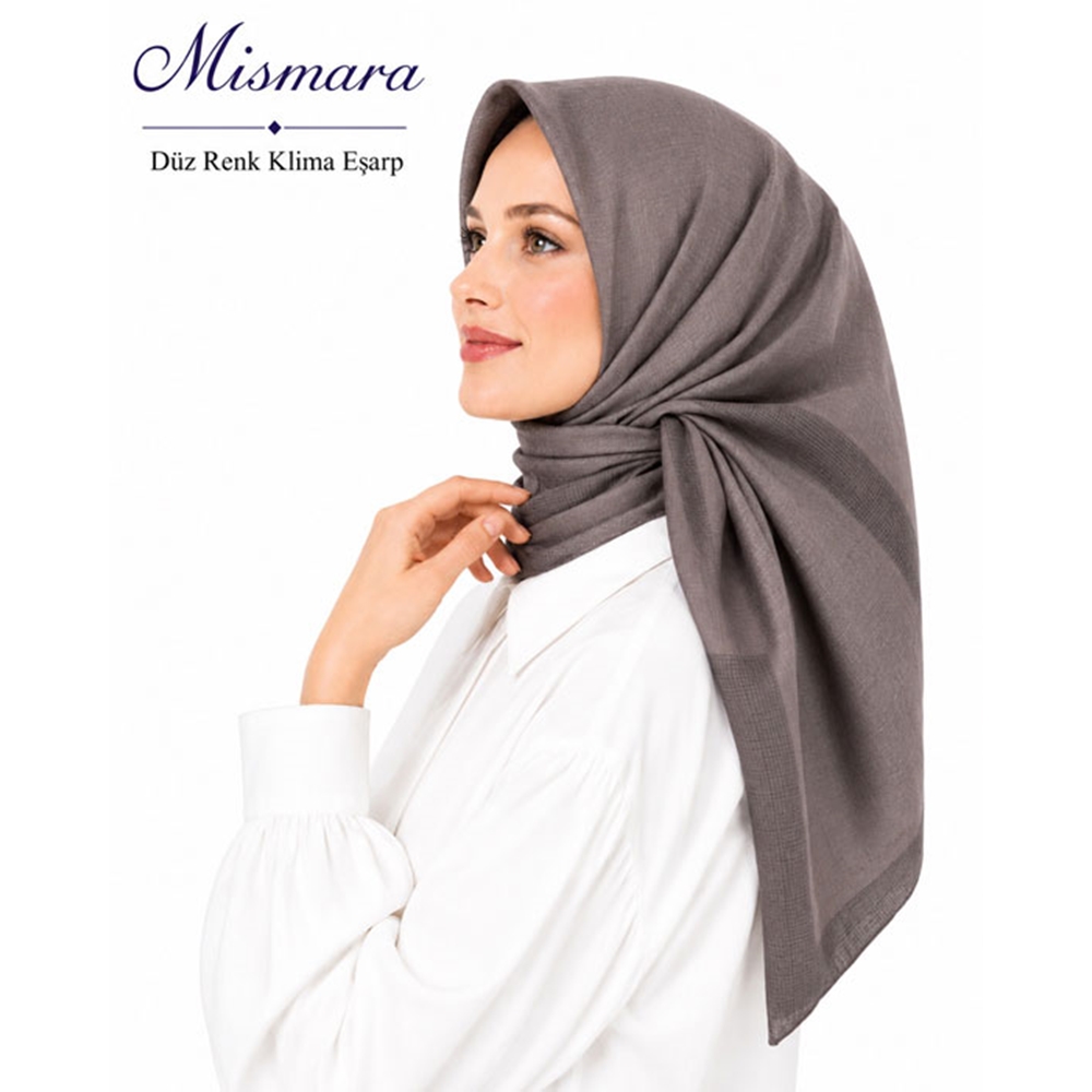 Mismara Düz Renk Klima Eşarp - Desen-02