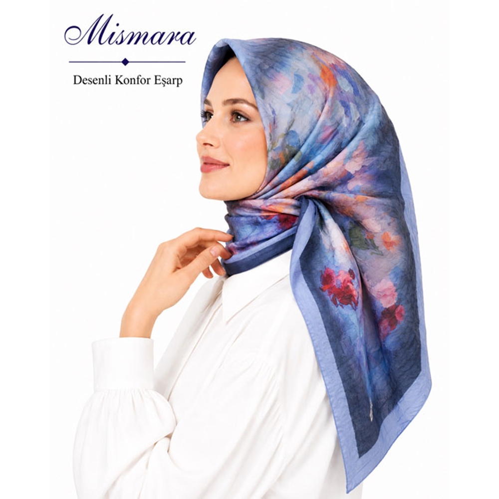 Mismara Desenli Konfor Eşarp - Desen-15