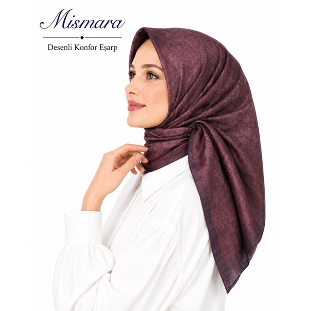 Mismara Desenli Konfor Eşarp - Desen-16
