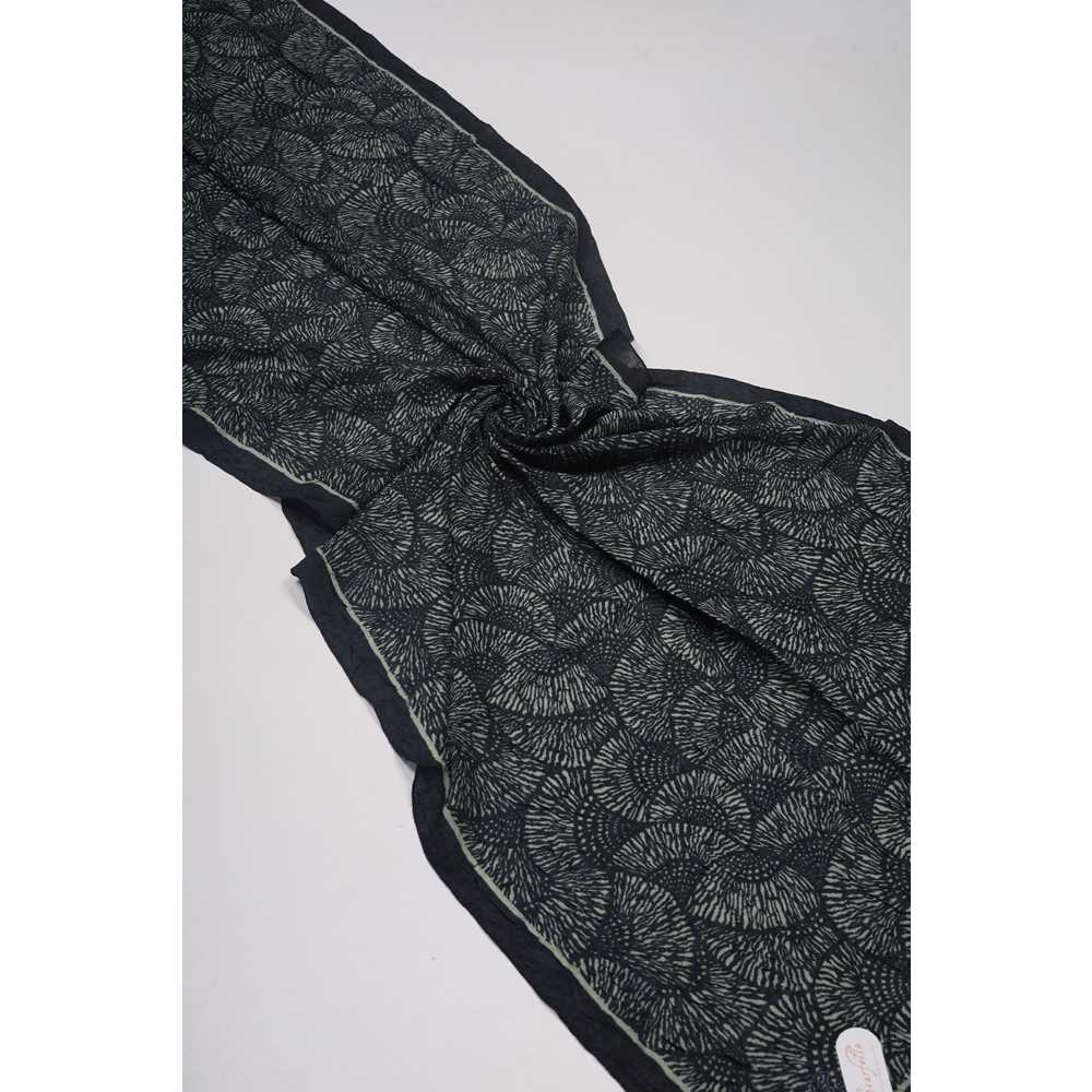 Scarfella Desenli Bambu Kraş Şal - Desen-22 - Renk-02