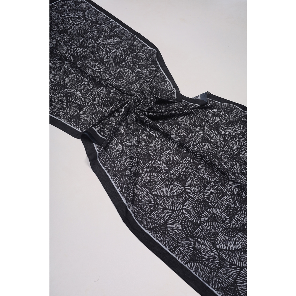 Scarfella Desenli Bambu Kraş Şal - Desen-22 - Renk-02