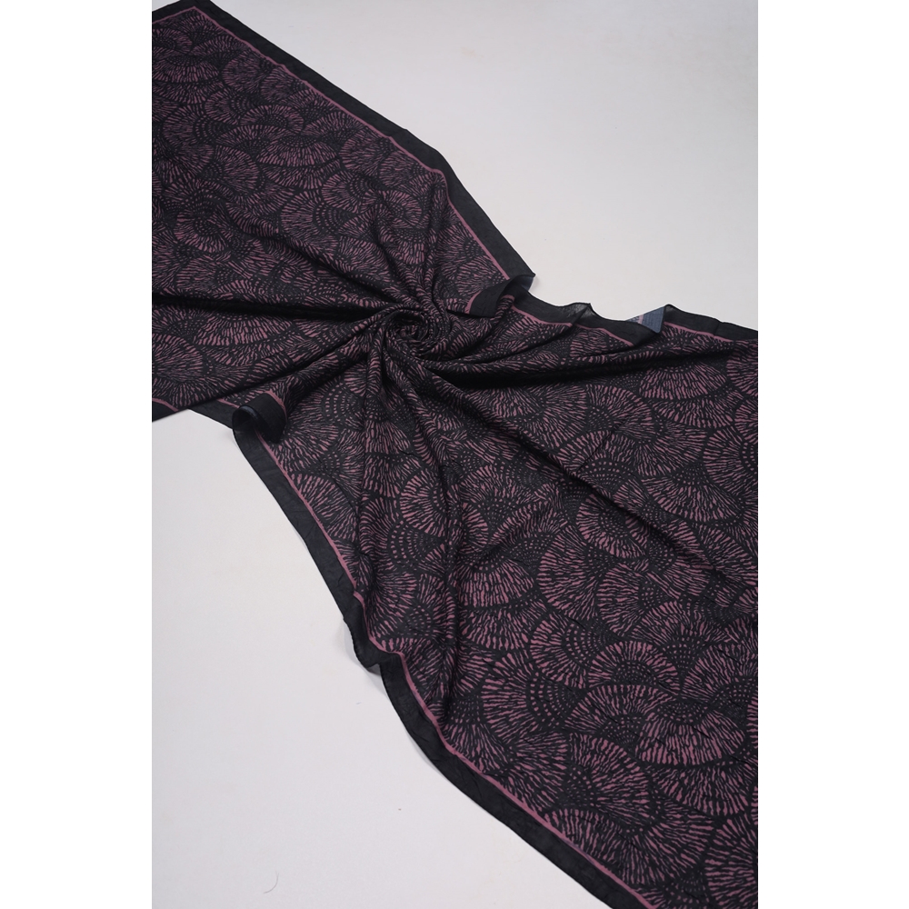 Scarfella Desenli Bambu Kraş Şal - Desen-22 - Renk-02