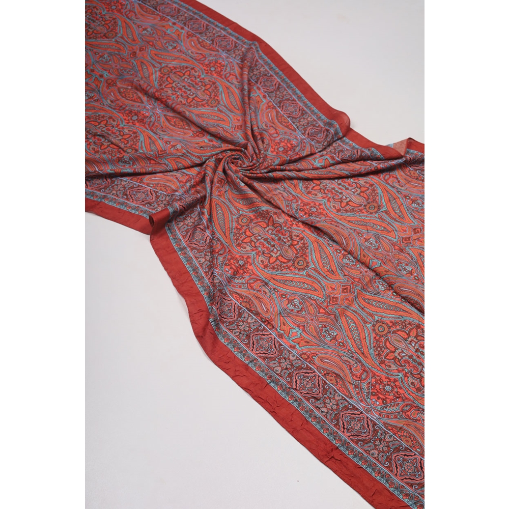 Mismara Desenli Bambu Kraş Şal - Desen-05
