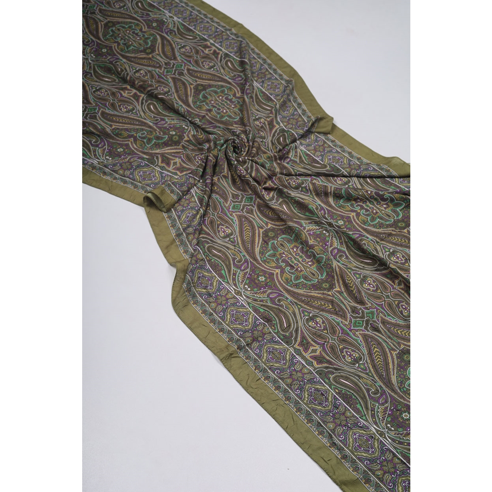 Mismara Desenli Bambu Kraş Şal - Desen-05