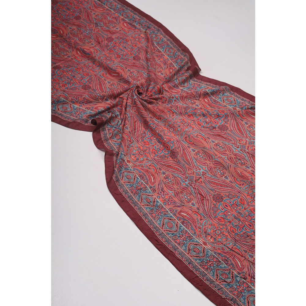 Mismara Desenli Bambu Kraş Şal - Desen-05