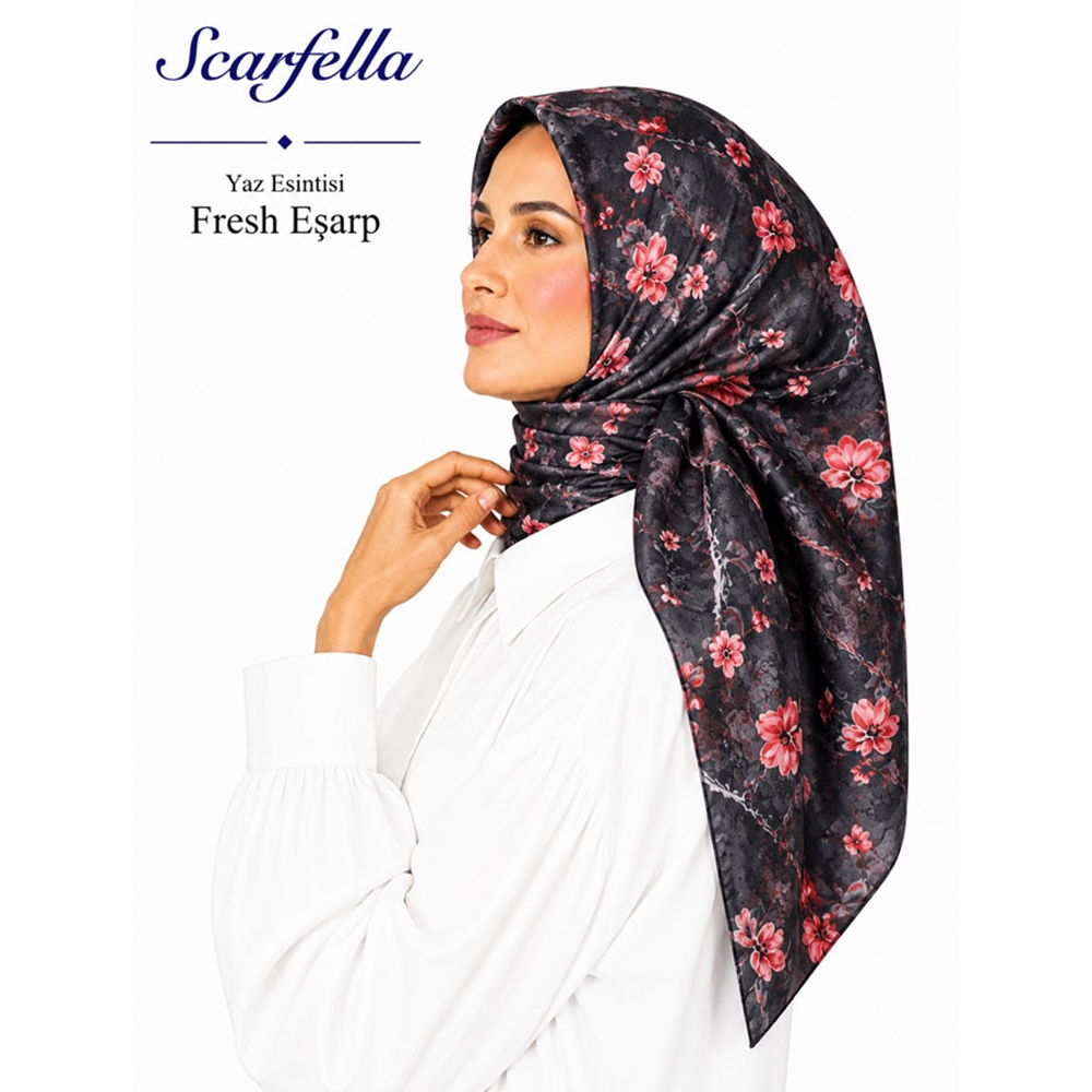 Scarfella Yaz Esintisi Fresh Eşarp - Desen-109
