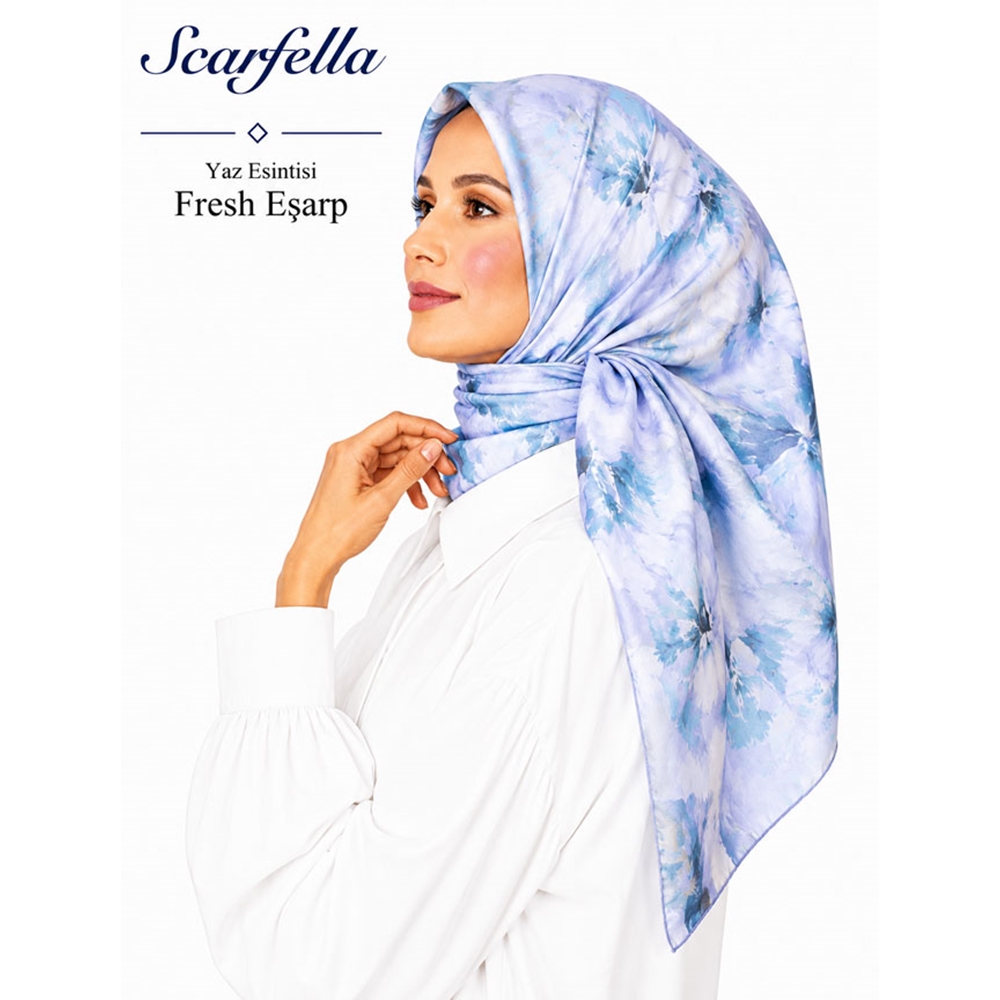 Scarfella Yaz Esintisi Fresh Eşarp - Desen-110