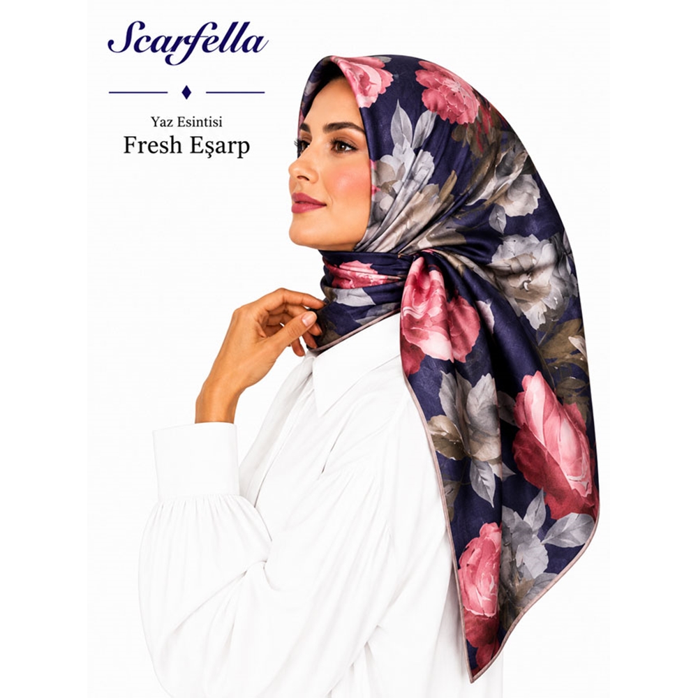 Scarfella Yaz Esintisi Fresh Eşarp - Desen-119