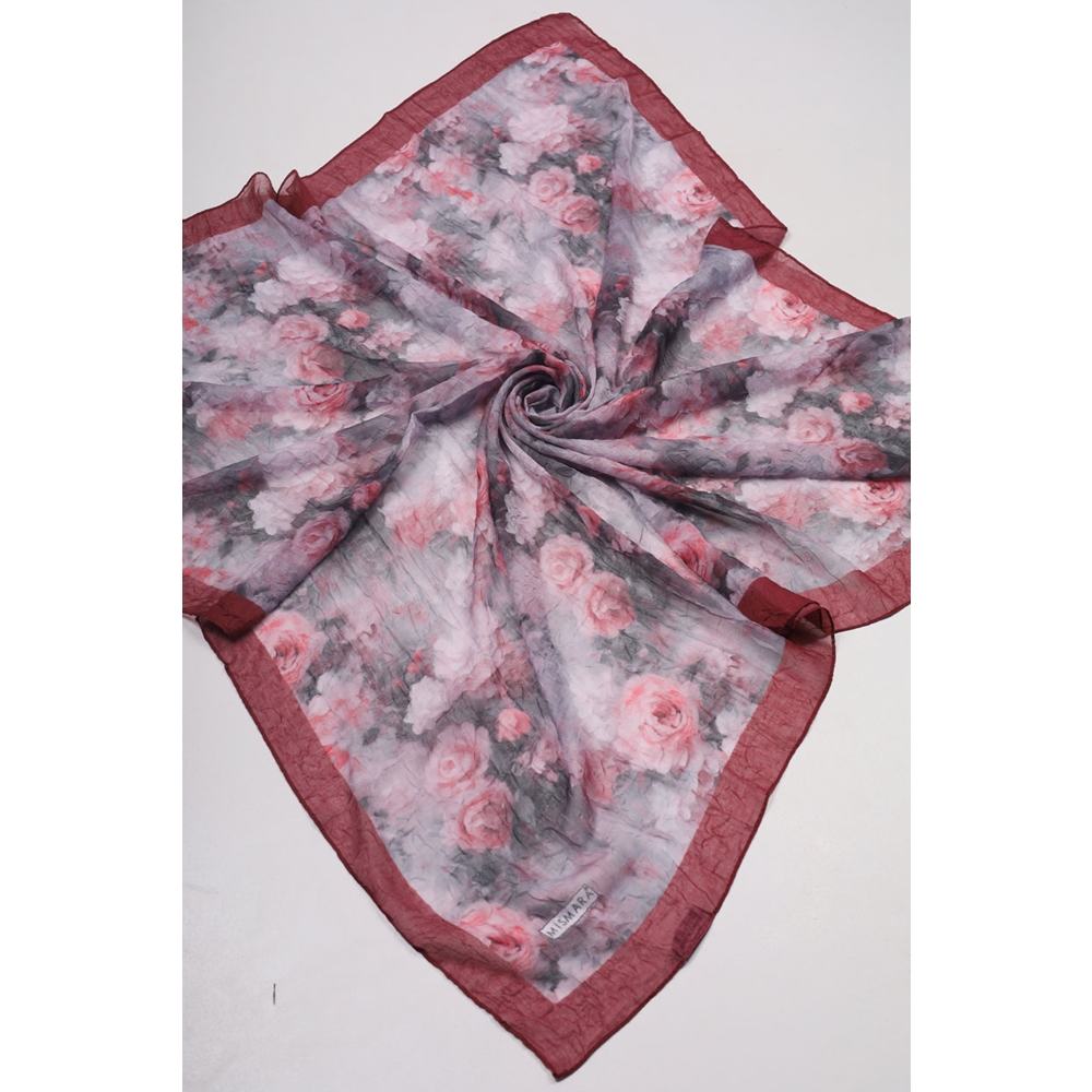 Mismara Desenli Konfor Eşarp - Desen-17 - Renk-01