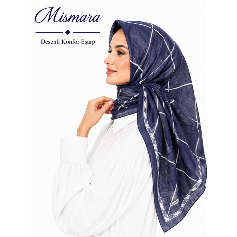 Mismara Desenli Konfor Eşarp - Desen-20