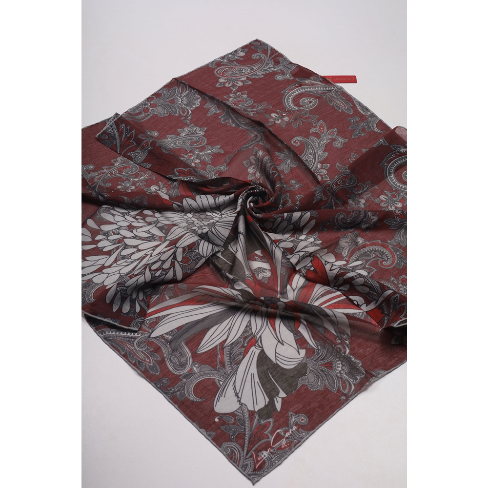 Luvensara Desenli Summer Eşarp - Desen-10