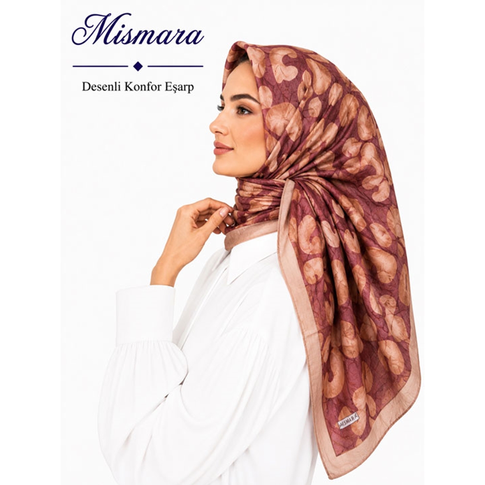 Mismara Desenli Konfor Eşarp - Desen-21