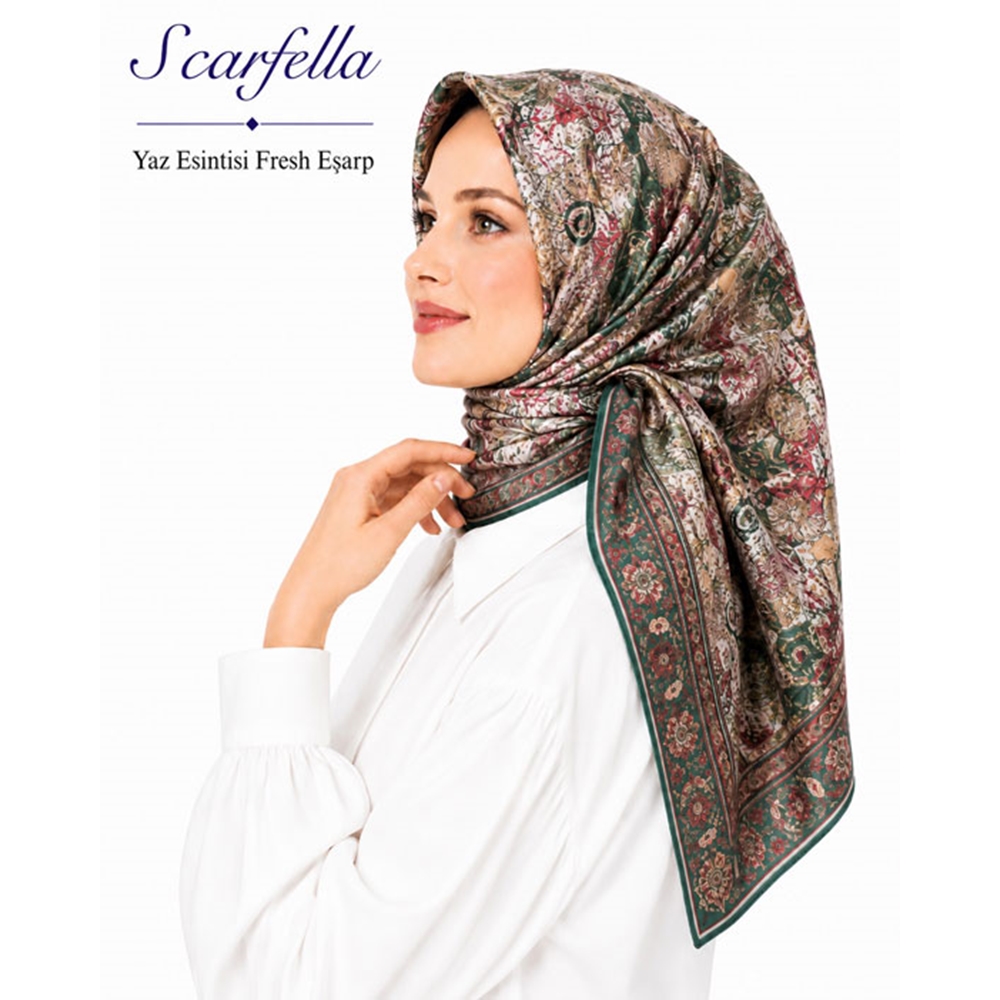 Scarfella Yaz Esintisi Fresh Eşarp - Desen-125