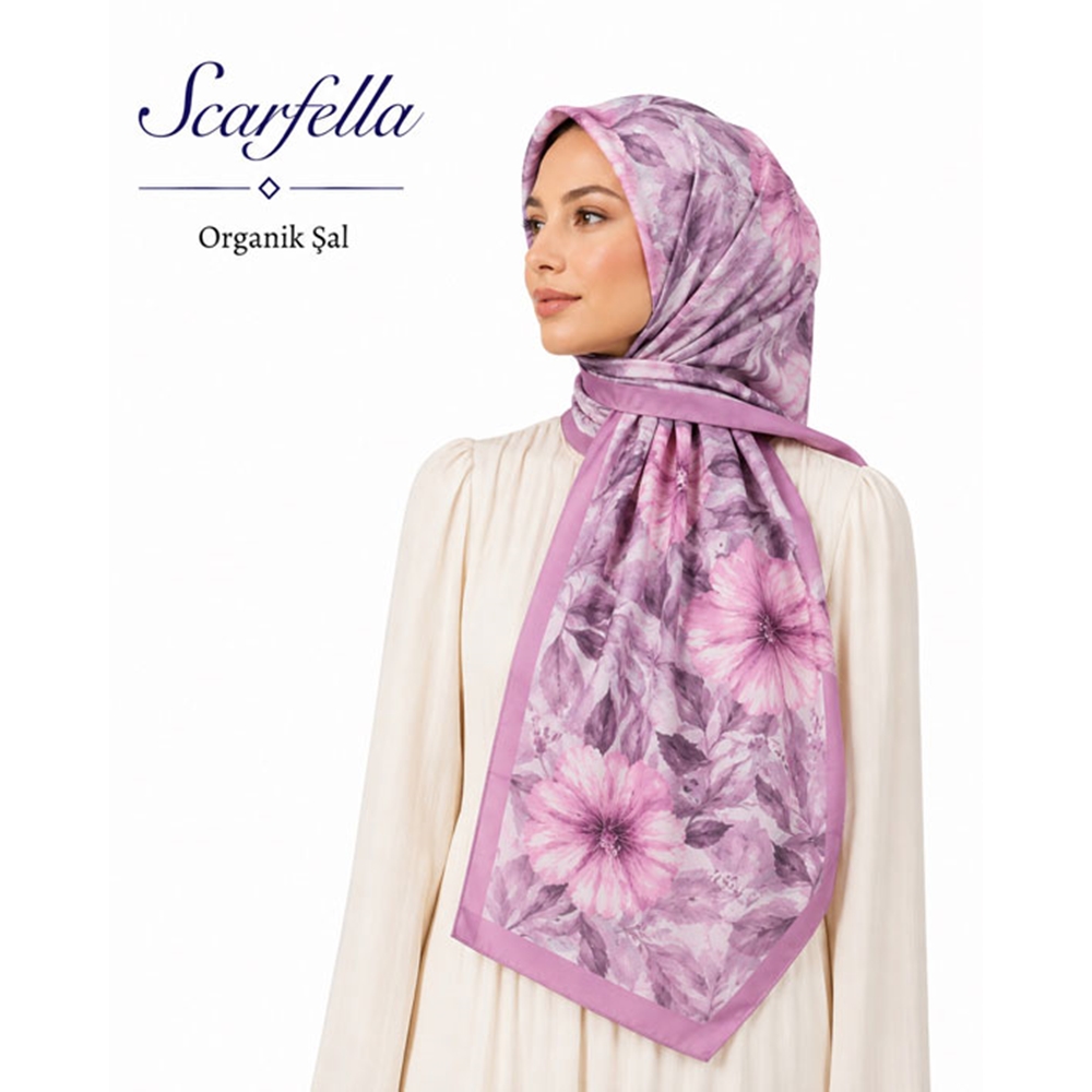 Scarfella Organik Şal - Desen-21