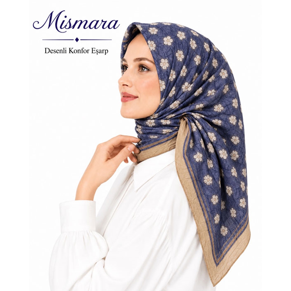 Mismara Desenli Konfor Eşarp - Desen-22