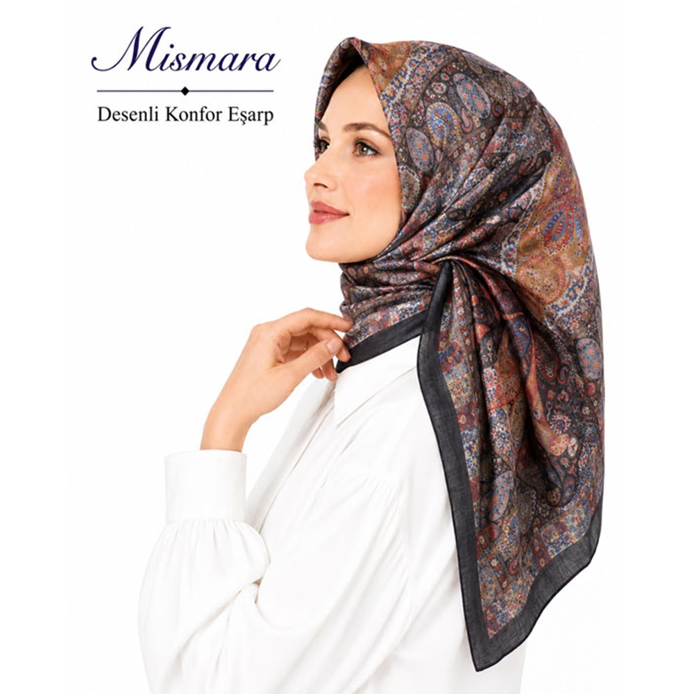 Mismara Desenli Konfor Eşarp - Desen-23