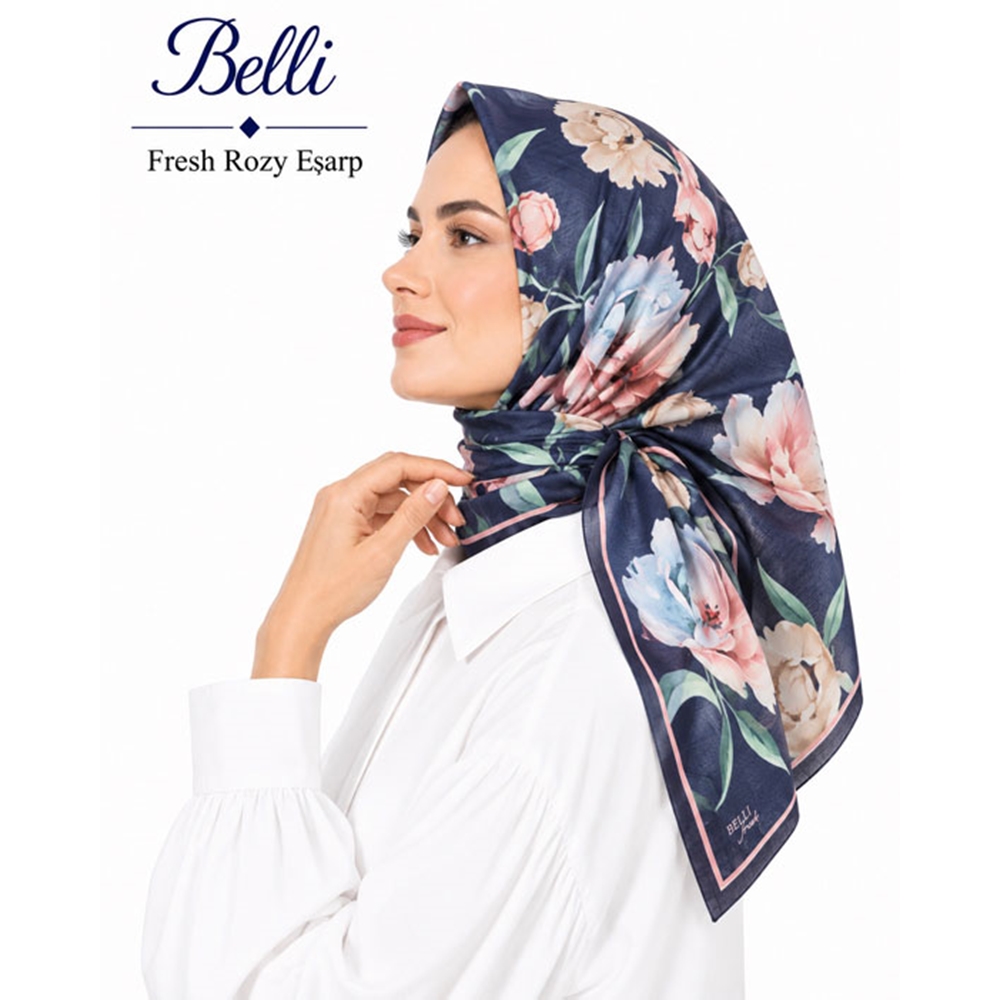 Belli Fresh Rozy Eşarp - Desen-06